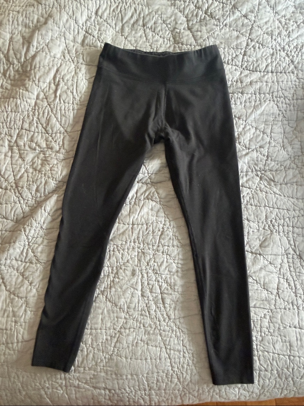 Black High-Waist Performance Leggings